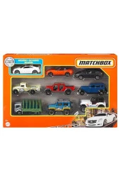Matchbox Araba Seti 9 Lu Paket (Karışık Model) thumbnail 3