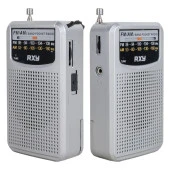 Bariton Cep Tipi Mini Analog Radyo Gri thumbnail 1