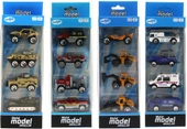 4'Lü Die Cast Polis Seti thumbnail 1