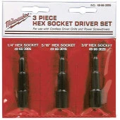 Milwaukee 3 Parça 65 Mm Shockwave Bits Uç Hex Lokma Seti thumbnail 1