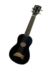 Makala Dolphin Soprano Ukulele Siyah 2.El thumbnail 1
