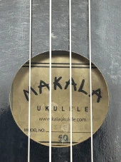 Makala Dolphin Soprano Ukulele Siyah 2.El thumbnail 4