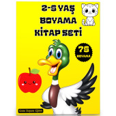 2-5 Yaş Boyama Kitap Seti (2 Kitap) thumbnail 1