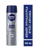 Nivea Erkek Deodorant Silver Protect 150 ml 2 Adet thumbnail 1