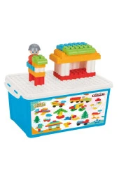 Pilsan Midi Bloklar 162 Parça 03-598 Yapı Blokları thumbnail 1