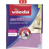 Vileda 2 Paket 2'li Actifibre Mikrofiber Bez thumbnail 1