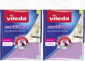 Vileda 2 Paket 2'li Actifibre Mikrofiber Bez thumbnail 2