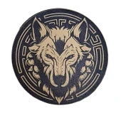 KURT Deri Peç - Arma - Wolf Leather PAtch thumbnail 1