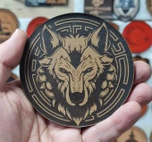 KURT Deri Peç - Arma - Wolf Leather PAtch thumbnail 2