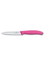 VICTORINOX Pembe Soyacak Ve Bıçak Seti thumbnail 2