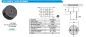 KPI-G2610 Devreli Buzzer 22mm - 12V 10mA - 85dB thumbnail 2