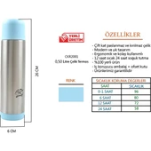 Cooker CKR2001 500 ml Çift Katlı Paslanmaz Çelik Termos thumbnail 11
