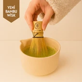 Matcha Whisk El Yapımı Özel Bambu Köpürtücü thumbnail 8