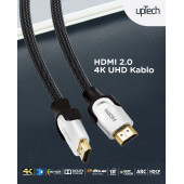 Uptech 4K HDMI 2.0v Ultra HD Premium Kablo 5mt thumbnail 2