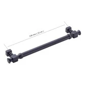 Doğanlar Dragon 320 mm Mobilya Kulp Mat Siyah thumbnail 2