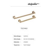 Doğanlar Techno 320 mm Mobilya Kulp Olifka ( Antik Sarı ) thumbnail 3