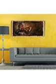 Kemancı Kız Canvas Tablo (60x120) thumbnail 3