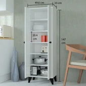 Mobilique Venedik 6Raflı Banyo Dolabı thumbnail 3