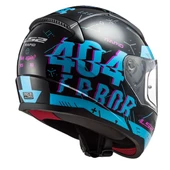 LS2 RAPID PLAYER SİYAH-MAVİ KASK thumbnail 2