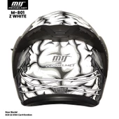 MTS M-201-SNAKE ZOMBIES WHITE KASK thumbnail 3