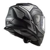 LS2 STORM 2 FASTER MAT TITANIUM KASK thumbnail 3
