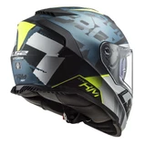 LS2 STORM 2 SPRINTER MAT SİYAH-GRİ-COBALT KASK thumbnail 2