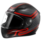 LS2 RAPID 2 CIRCUIT SİYAH-GRİ-KIRMIZI KASK thumbnail 2