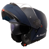 LS2 STROBE 2 MAT NAVY MAVİ ÇENE AÇILIR KASK thumbnail 1