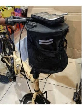 Procycle Katlanır Bisiklet Gidon Çantası Silindir PC-780 thumbnail 1