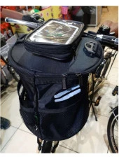 Procycle Katlanır Bisiklet Gidon Çantası Silindir PC-780 thumbnail 2
