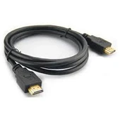1080P Full HD HDMI 3D Ses Görüntü Kablosu 1 M thumbnail 1