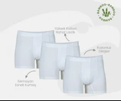 6 Adet Şahin Erkek Bambu Boxer 70059 thumbnail 2