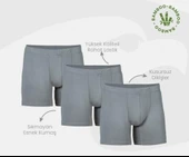 6 Adet Şahin Erkek Bambu Boxer 70059 thumbnail 3