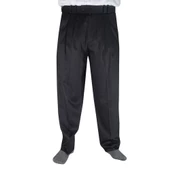 2 Pileli Klasik Pantolon Siyah thumbnail 1