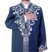 İmam Cübbesi Çelebi Lacivert thumbnail 3