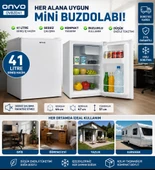 Onvo OVBZD41 Mini Buzdolabı thumbnail 1