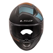 LS2 RAPID 2 EXTRA MAT GRİ-NEON TURUNCU KASK thumbnail 5
