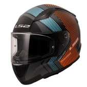 LS2 RAPID 2 EXTRA MAT GRİ-NEON TURUNCU KASK thumbnail 1