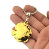 Discus Balık Anahtarlık - Gold Görünümlü thumbnail 2