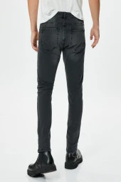 Erkek Siyah Jeans thumbnail 4