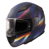 LS2 RAPID 2 OPTIK MAT MAVİ-MOR KASK thumbnail 1