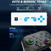 PC Oled Lite N.Switch Uyumlu Joystick Gamepad thumbnail 4