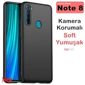 Xiaomi Redmi Note 8 Kamera Çıkıntılı Soft Silikon thumbnail 11