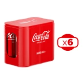 Coca Cola 250 ml 6'lı Kutu x 6 Adet thumbnail 1