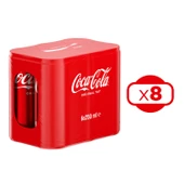 Coca Cola 250 ml 6'lı Kutu x 8 Adet thumbnail 1