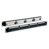 Uranium P24UTP PP-UC6-2524 CAT6 24 Port Patch Panel thumbnail 1