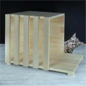 Gia Concept Ahşap Kedi Evi thumbnail 3