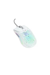 Glorious  Model O2 Kablolu Mouse Beyaz thumbnail 1