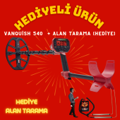 Minelab Vanquish 540 Dedektör + Hediye Pointer thumbnail 1