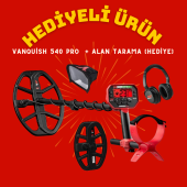 Minelab Vanquish 540 PRO Dedektör + Hediye Pointer thumbnail 1